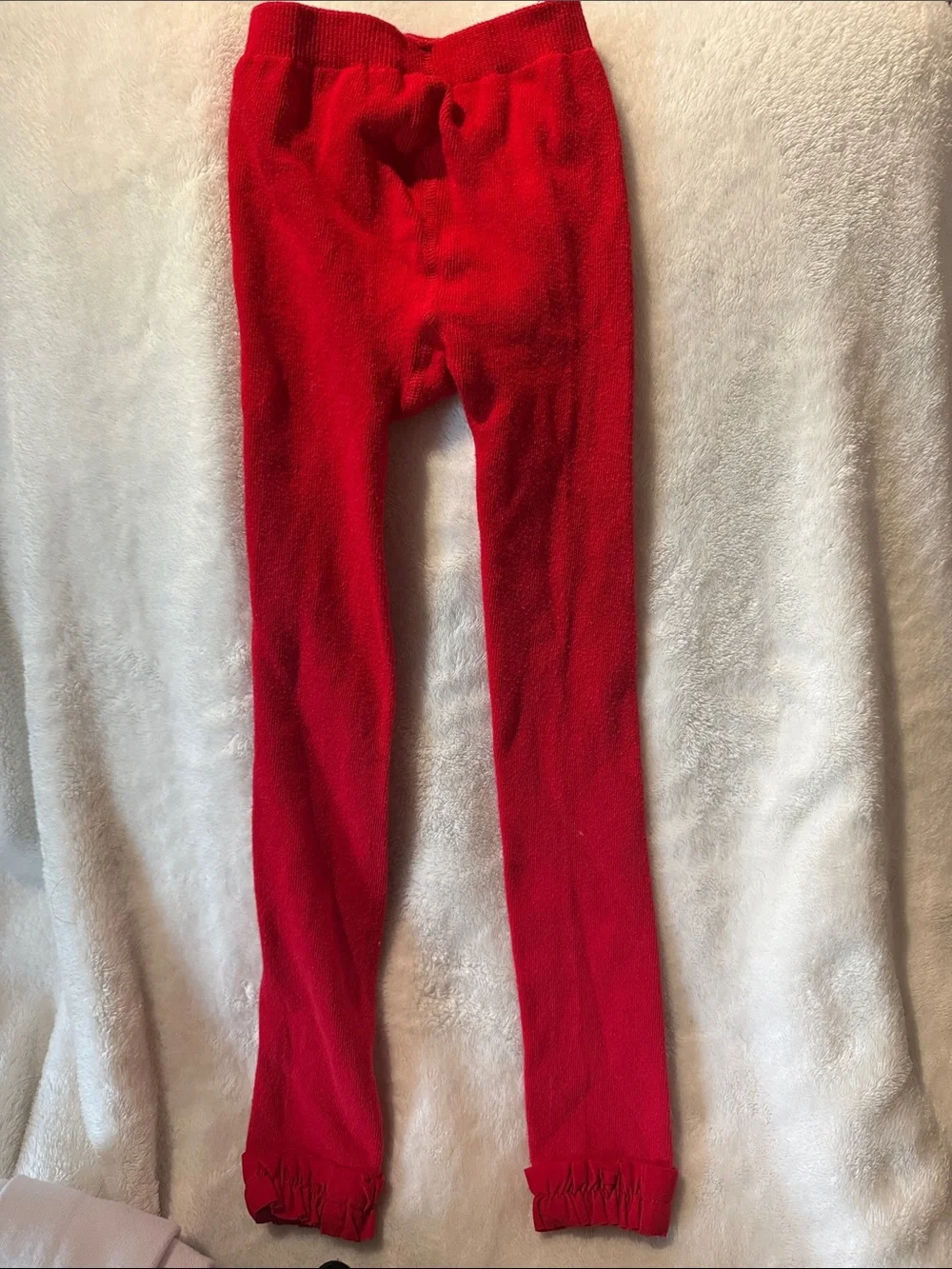Ruffle Butts Kids Ruffle Trim Tights in Black, White & Red